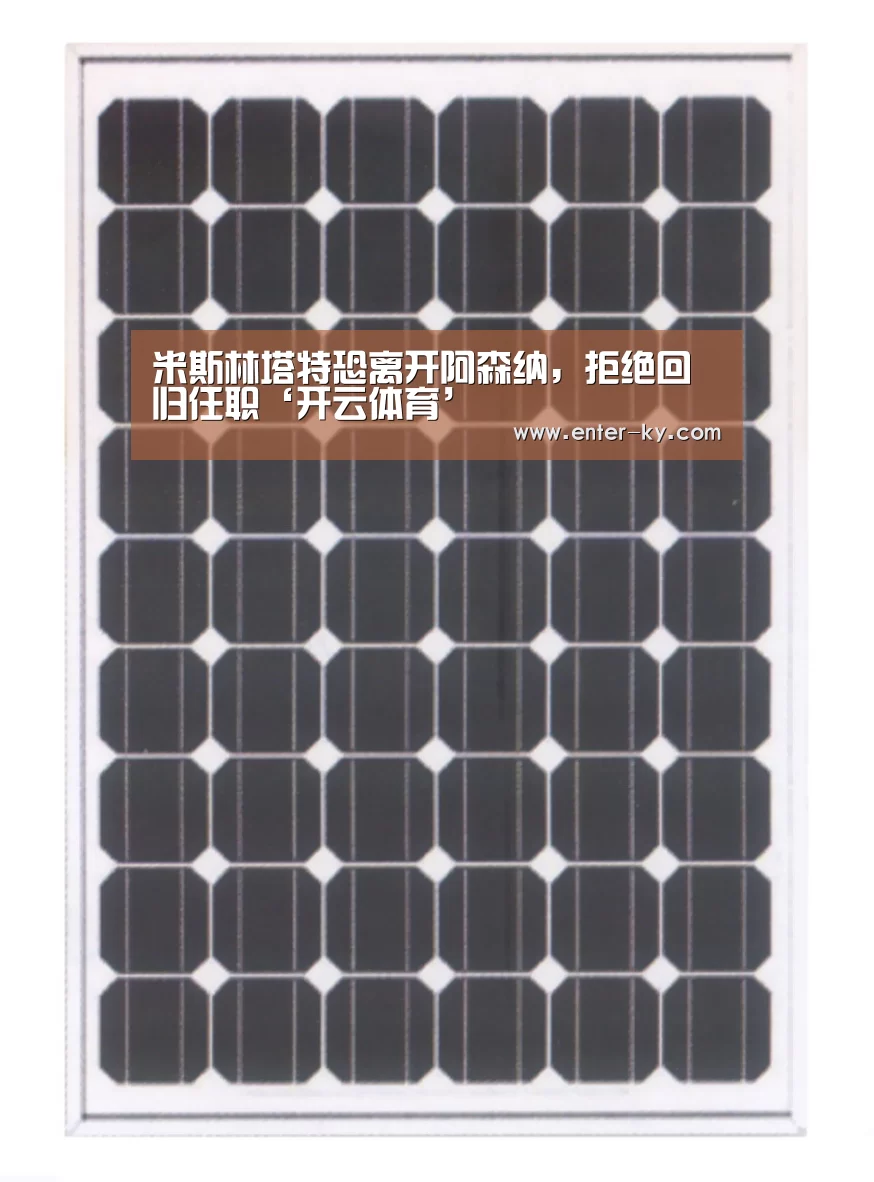 米斯林塔特恐离开阿森纳,拒绝回归任职‘开云体育’(图1) 开云体育